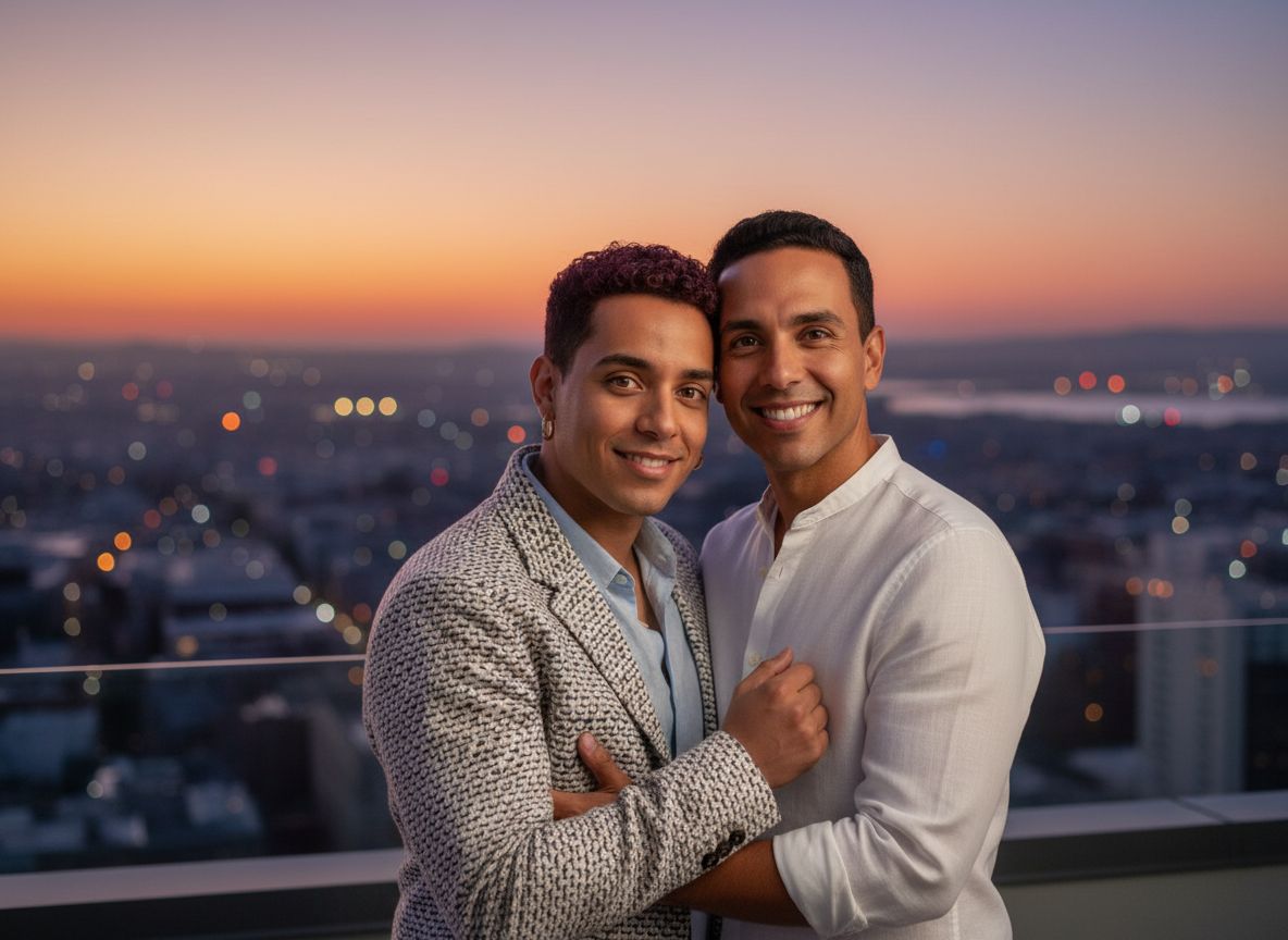 Intimate Rooftop Love Moment Generator