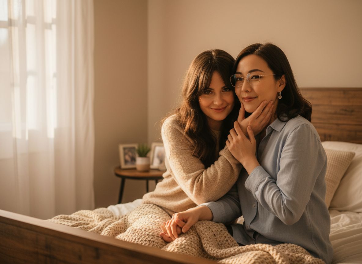 Warm Couple Bedroom Scene Generator