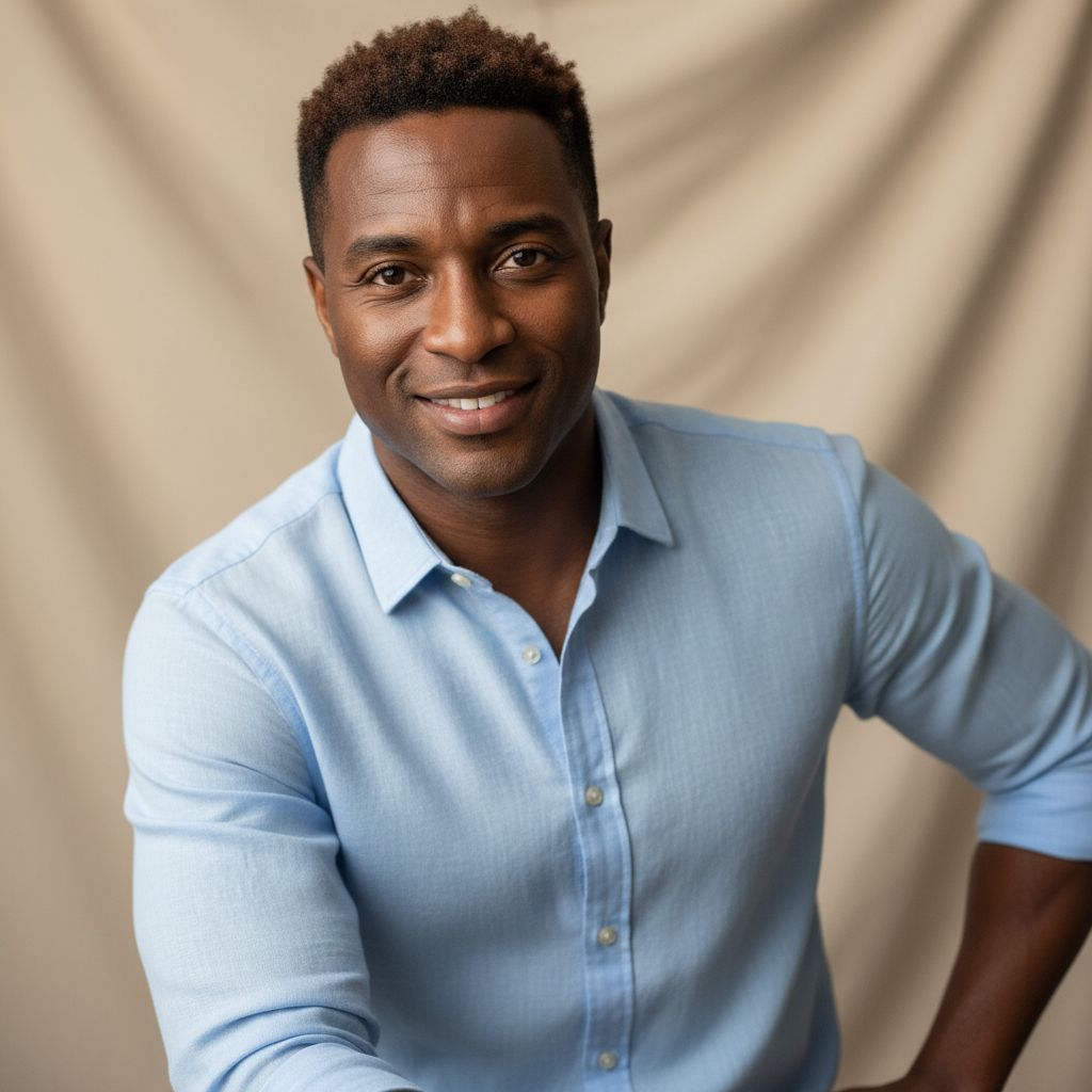 Inviting Male Portrait Generator