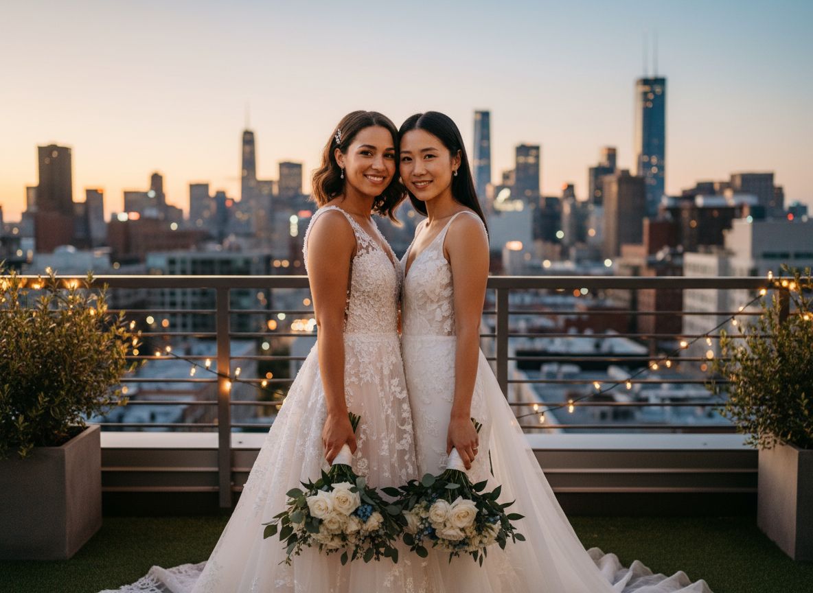 Bridal Rooftop Embrace Generator
