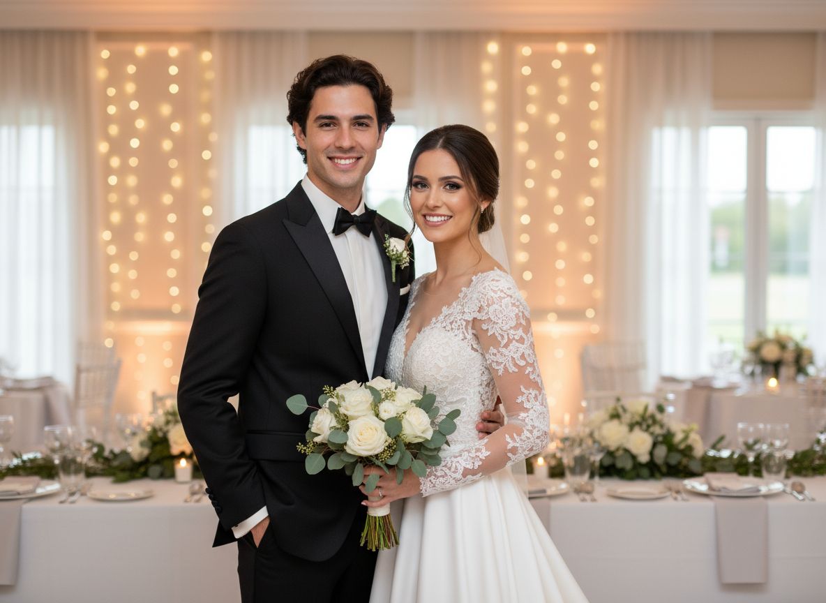 Joyful Bride and Groom Generator