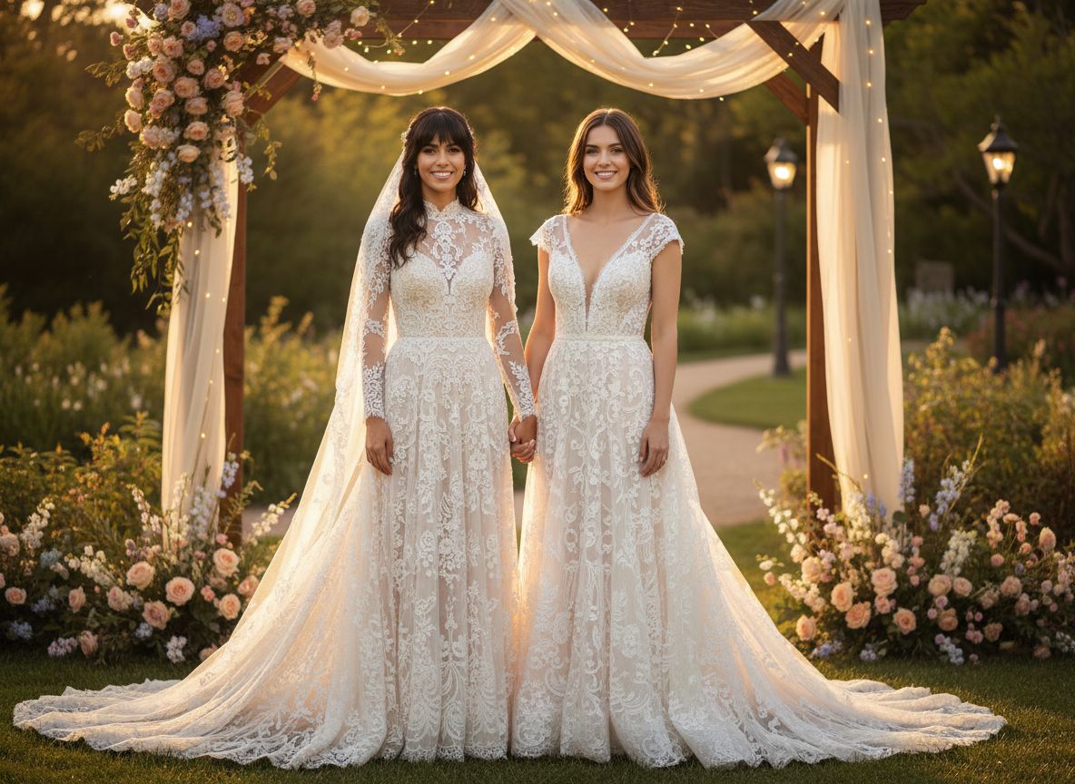 Two Brides Garden Photo Generator