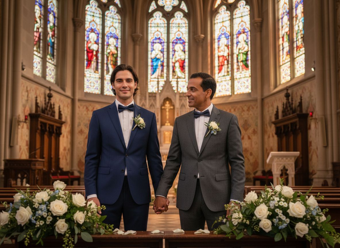 Two Grooms Joyful Ceremony Generator