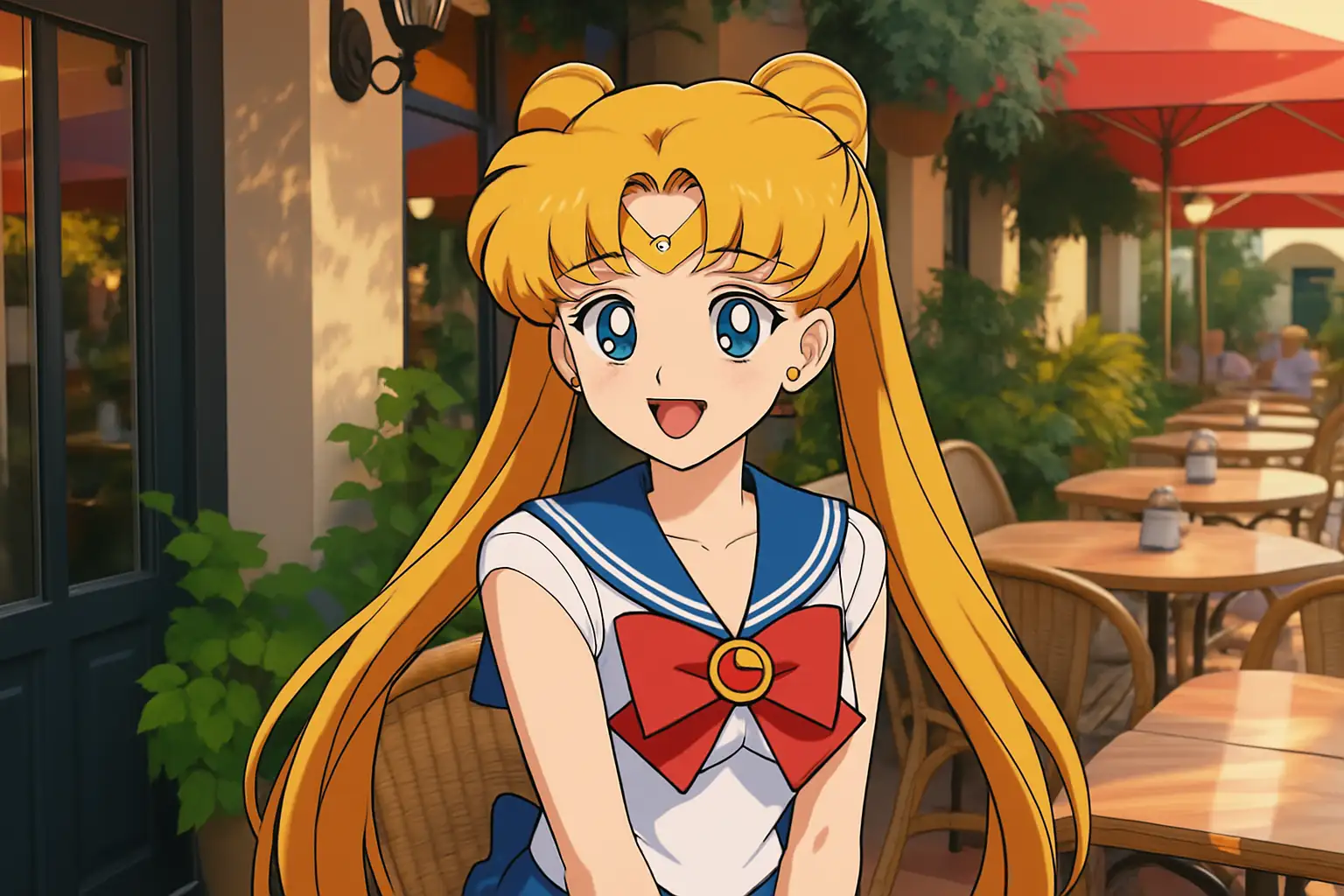 Transform Your Photo with the Free AI Sailor Moon Filter
